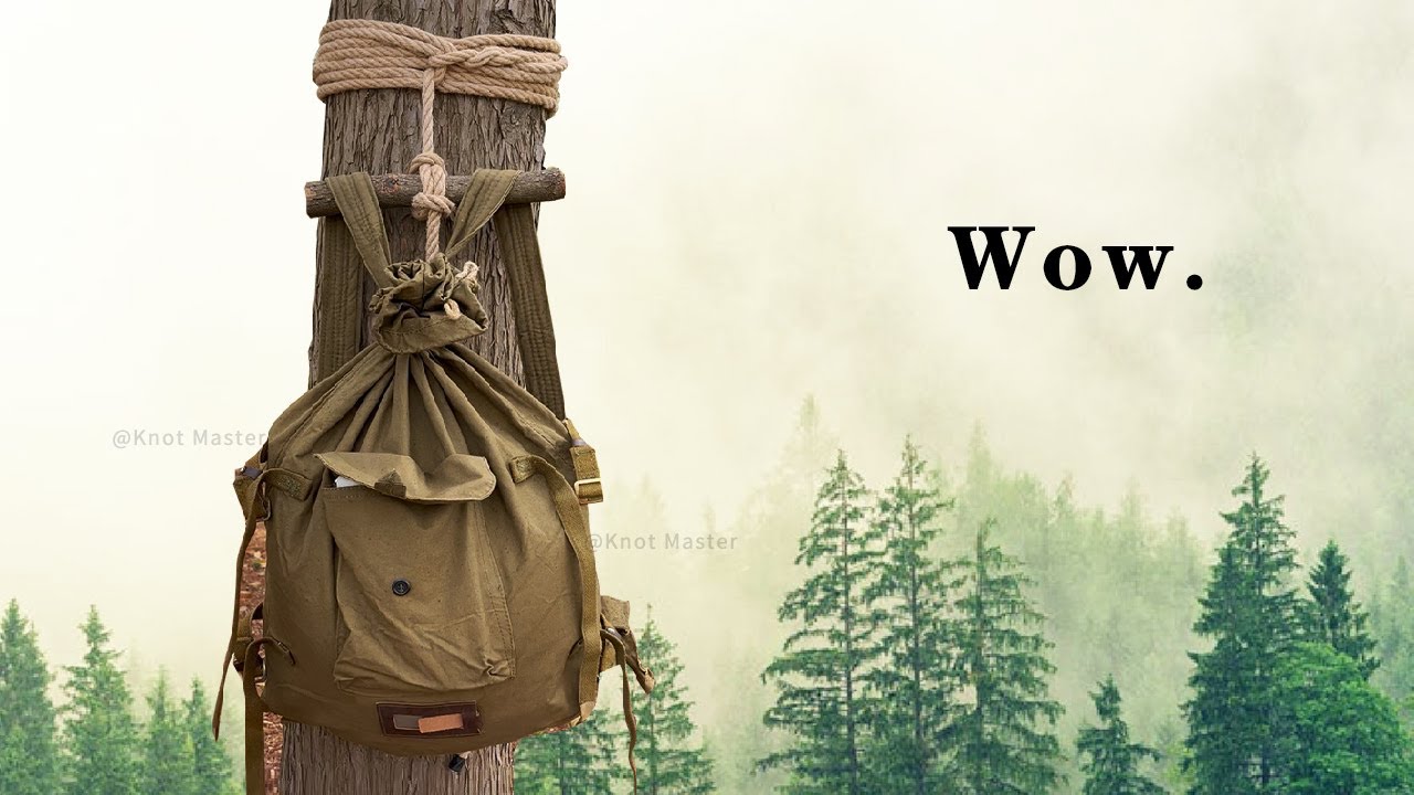 Image showcasing Really practical knotting Tips and Tricks for Camping. #camping # ...