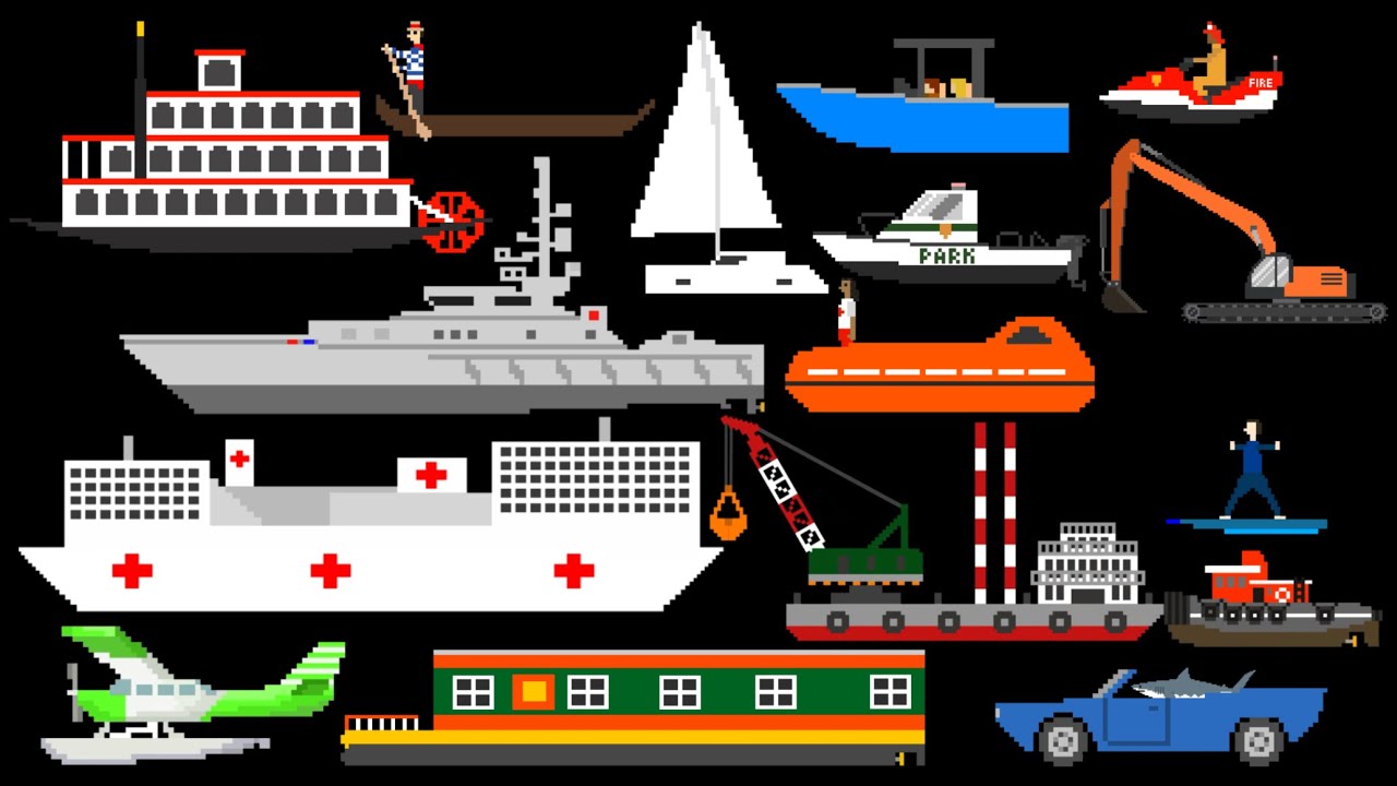 Водные транспортные средства 3 — @TheKidsPictureShow