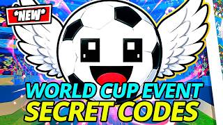 NEW *BEST* WORLD CUP FOOTBALL EVENT SECRET ADMIN CODES (ALL NEW CODES) FORTNITE STEAL THE BRAINROT