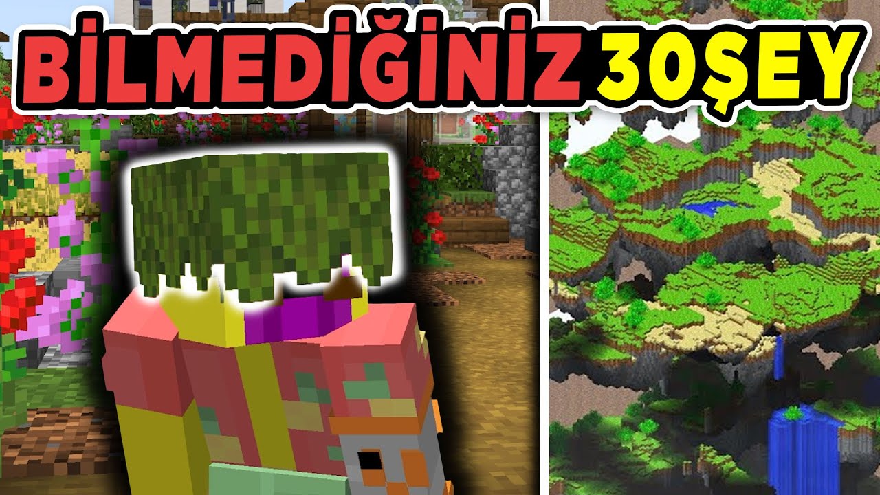 Minecraft Hakkında Bilmediğiniz 30 Şey