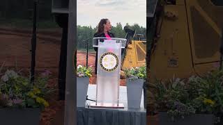 Northport City administrator speaks at McWright’s Ferry Road groundbreaking