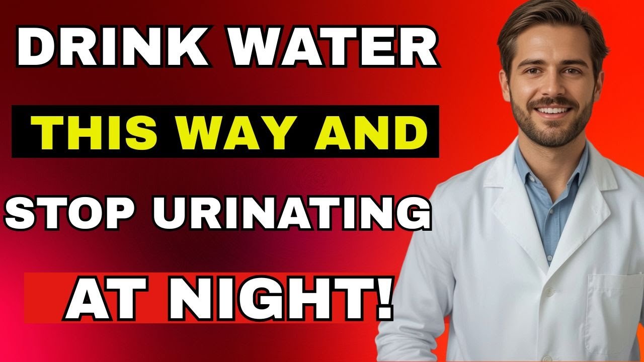 UROLOGIST REVEALS: How to Drink Water to STOP Nighttime Urination Forever