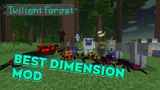 TWILIGHT FOREST Part 1 | Minecraft Mod Showcase