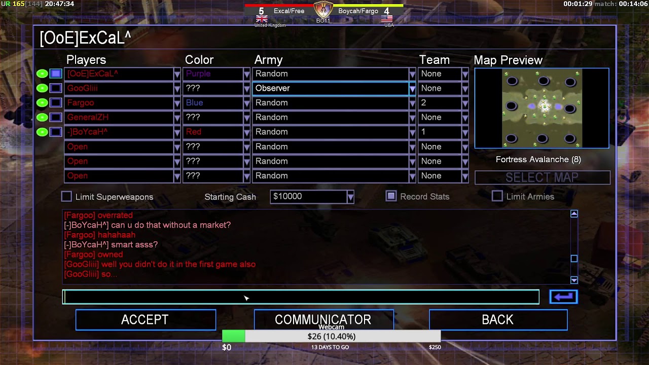 Generals Zero Hour 2vs2 Challenge Free Excal VS Boycah Fargo P2 generals-zero-hour-2vs2-challenge-free-excal-vs-boycah-fargo-p2