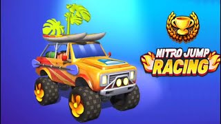 NITRO JUMP RACING : DAILY CHALLENGE VS NEW CHALLENG AND TIME TRAIL COMPLETED screenshot 4