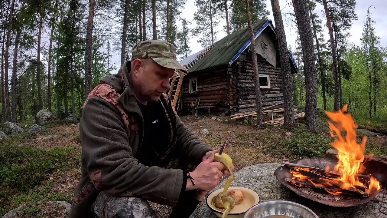 на Отличную Рыбалку, да в таёжную избу...