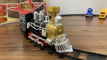 1:02 Minutes Satisfying With Unboxing Classic Train Toys, Building, Testing | ASMR Video