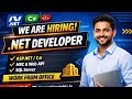 Ab hiring start ho gaya hai developer ke liye Fresher and experience both February 23, 2026