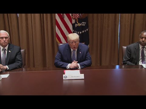 Trump on COVID-19 testing: ‘If we stopped testing right now, we’d have very few cases, if any’