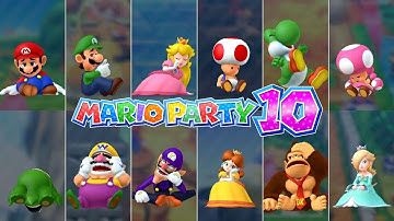 Mario Party 10 // All Characters [4th Place]