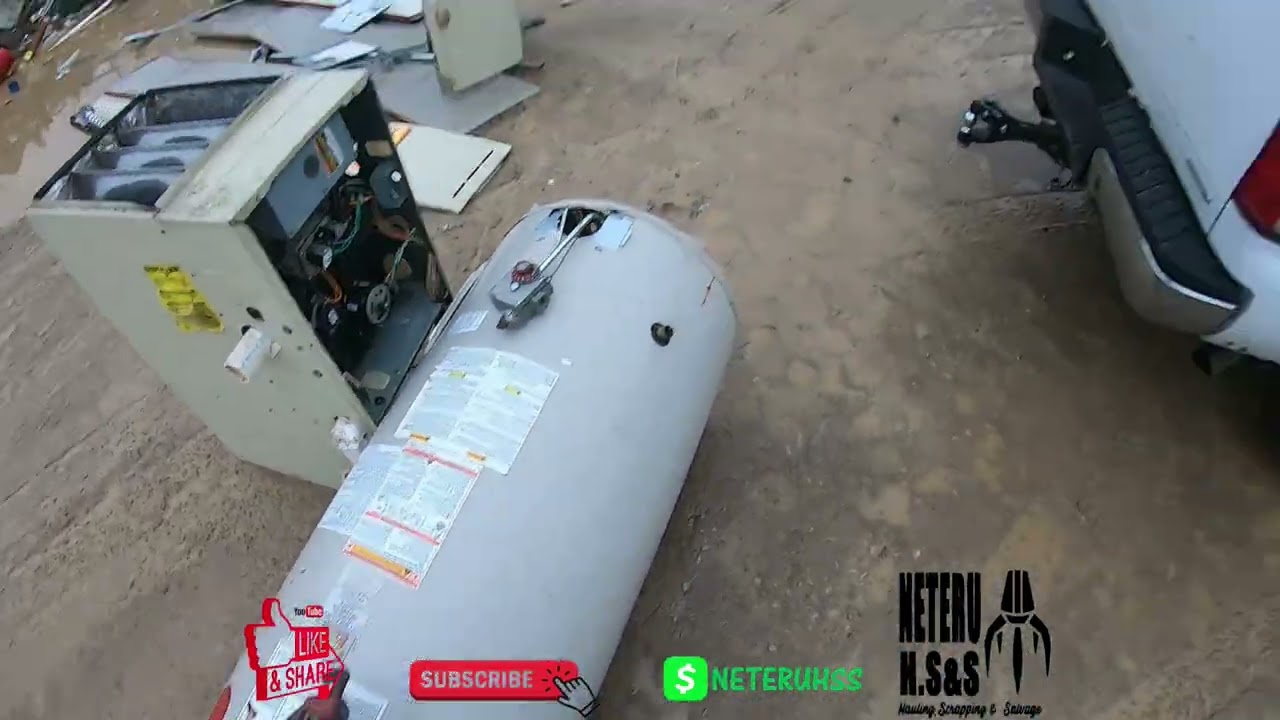 Scrapping in the Rain, in the Winter...Scrap metal is Everywhere!