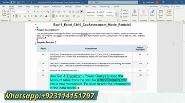 Exp19_Excel_Ch10_CapAssessment_Movie_Rentals | Excel Chapter 10 Capstone Assessment - Movie Rentals