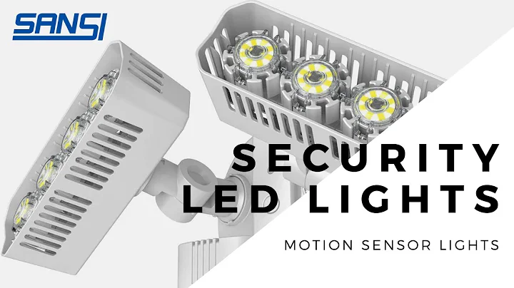 Installing outdoor security light - SANSI Dusk to Dawn Farm Security LED Light