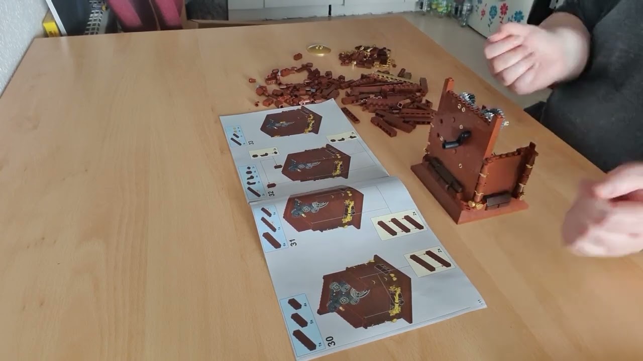 Gao Misi Vintage Swing Clock - Pendeluhr, Zusammenbau, deutsch, Folge 3