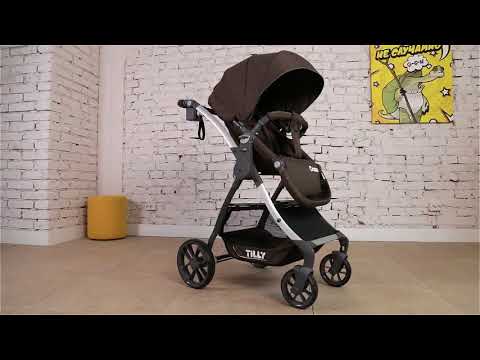 Детская прогулочная коляска Tilly Cross T-171 Видео обзор 2018