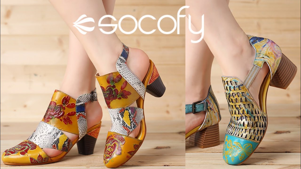 SOCOFY SHOES NEW LATEST FORMAL DRESSES BOOTS FOOTWEAR SANDAL COLLECTION  2020 FOR WOMENS - YouTube