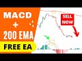 I Tested MACD + 200 EMA Trading Strategy with a Free Expert Advisor - MACD Indicator Explained