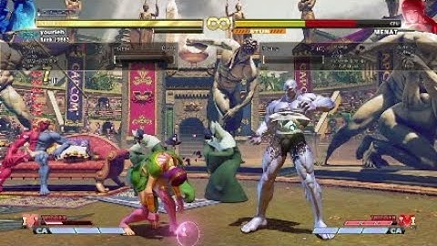 SFV Seth Vskill1 Menat Stun Combo