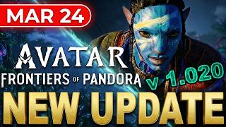 Avatar Frontiers of Pandora Update 1.020 Patch is HUGE! Infinite Loading FIXED + PSSR Upgrade!