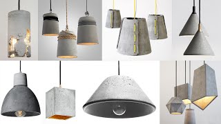 Concreat Pendent Lighting Fixtures ideas