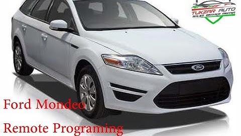 Ford Mondeo Key fob Programed