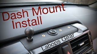 LabOps Gear 4Runner No Drill Dash Mount kit