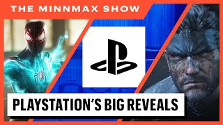 Metal Gear Solid 3 Remake, Spider-Man 2, PlayStation&#39;s Big Reveals - The MinnMax Show