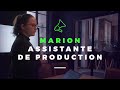 Marion assistante de production chez neodigital