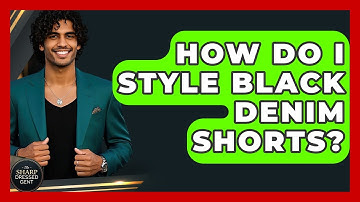 How Do I Style Black Denim Shorts? - The Sharp Dressed Gent