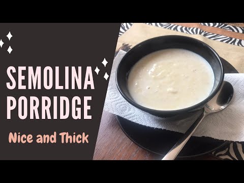 Video: How To Cook Semolina Porridge In Milk