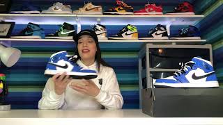 Air Jordan 1 Mid Signal Blue Review On Feet And Style Fit Idea Youtube
