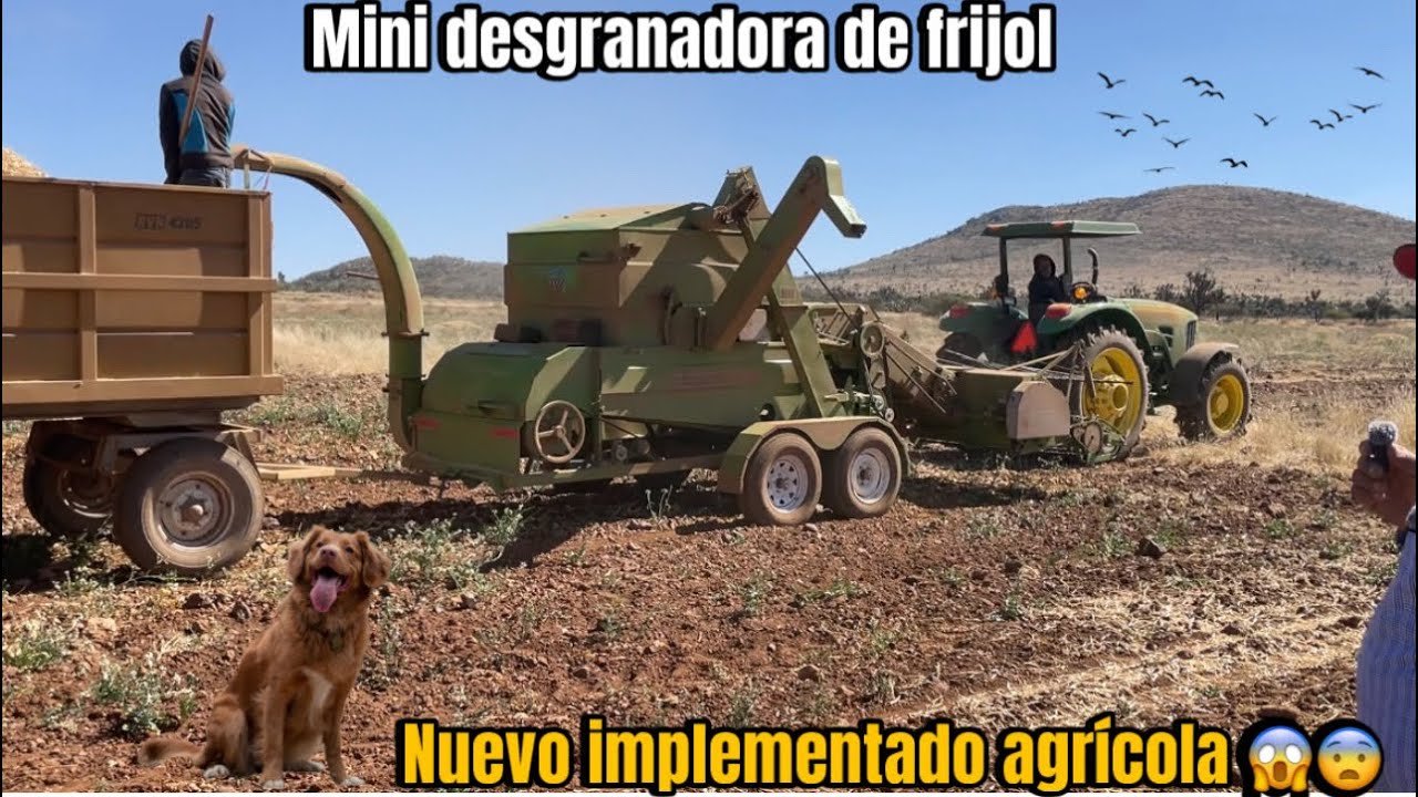 Nueva máquina para el frijol !!! ( asombrado) 