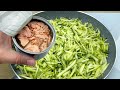 Do you have zucchini and canned tuna at home?😋 Easy recipes and very tasty