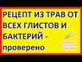 ПОТРЯСАЮЩИЙ рецепт ОТ ВСЕХ ГЛИСТОВ, вирусов и  БАКТЕРИЙ- проверено на себе