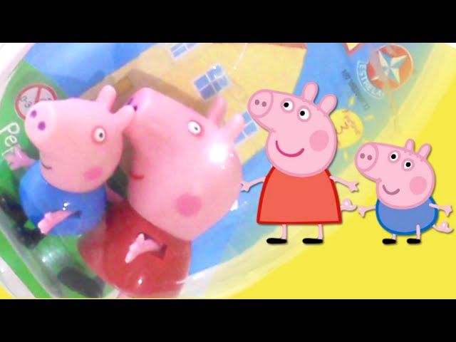 Casa Com Jardim e Gangorra da Peppa Pig e Pig George Tia Fla Kids 