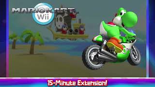 GBA Shy Guy Beach - Mario Kart Wii (Slowed Down) [15-Minute Extension]