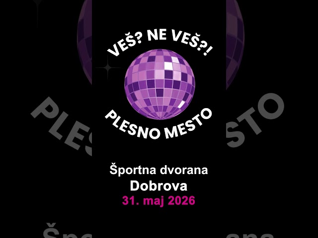 VSTOPNICE: https://linktr.ee/plesno.mesto

Sledi nam:
FACEBOOK: https://www.facebook.com/plesnomesto/
INSTAGRAM: https:/