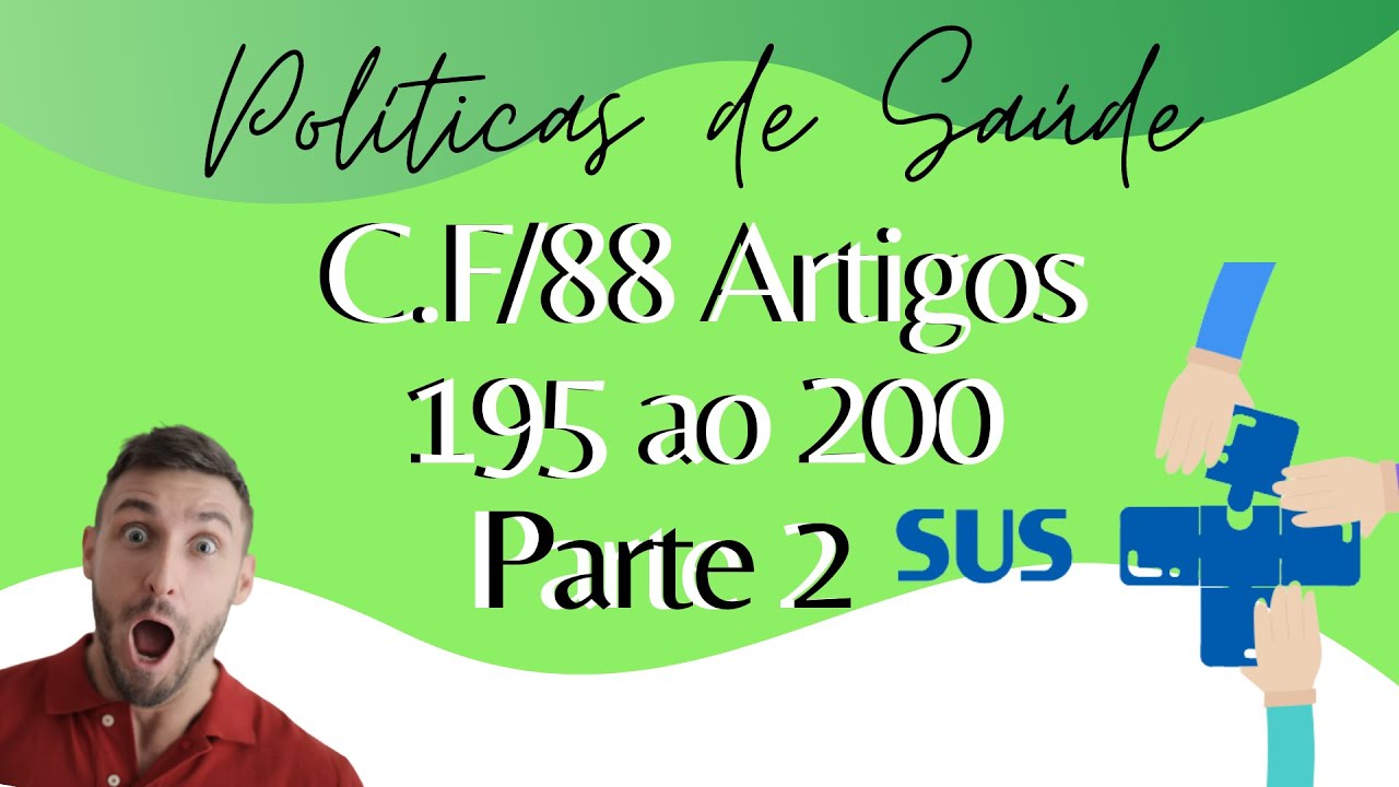 Artigos 196 A 200 Da Constituição Federal