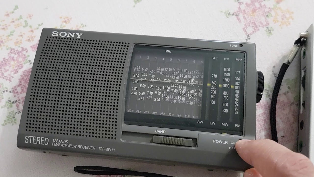 Radio sony ICF_SW11 & Sony ICF_SW7600GR - YouTube