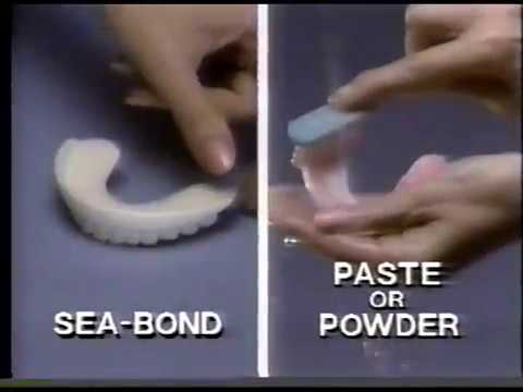 Sea-Bond denture adhesive commercial (1994) 