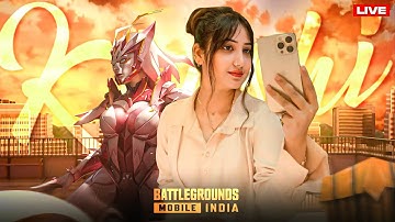 RANK PUSH WITH 30 KILLS EVERY MATCH🔴| BGMI LIVE | #bgmi #bgmilive #shortsfeed #shortslive #girlgamer