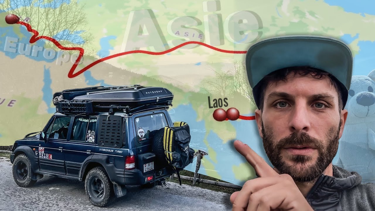 ⁣SEUL, JE VAIS TRAVERSER L’ASIE EN 4X4