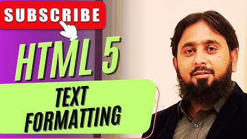 HTML Tutorial for Beginners in Urdu | Text Formatting