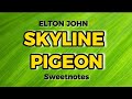 Skyline pigeon lyrics sweetnotes cover  sumit badola