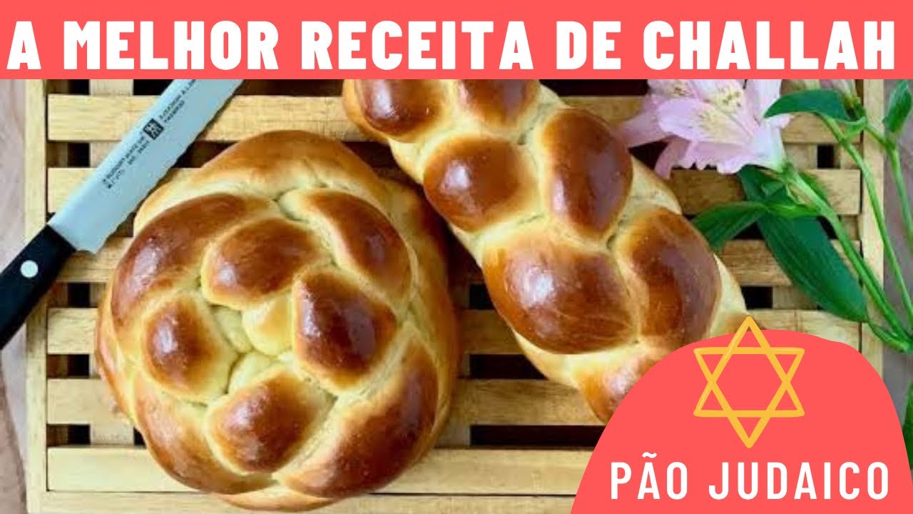 A MELHOR RECEITA DE CHALLAH - SIMPLES E BARATA - ROSH HASHANÁ