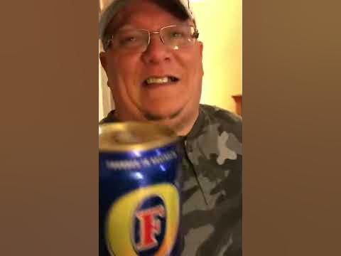 Arnold Swartzenager impression review of Fosters Beer - YouTube