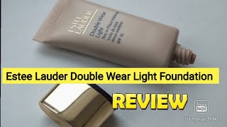 ESTEE LAUDER DOUBLE WEAR FOUNDATION REVIEW | FATYABIYA