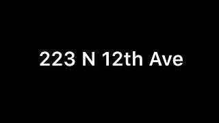 223 N 12th Ave