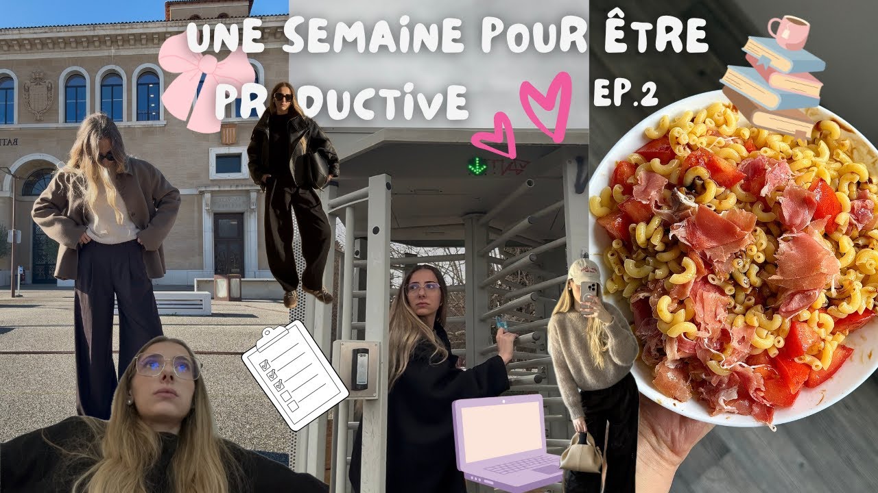 COMMENT ARRETER DE PROCRASTINER ? Ep.2 ! 👩🏼‍💻 (weekly vlog)