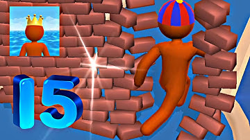 Giant Rush - Gameplay Walkthrough Part 15 levels  135 to 144 LILU (iOS & Android)